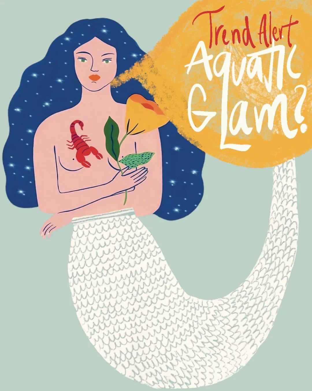 Trend Alert: aquatic glam?