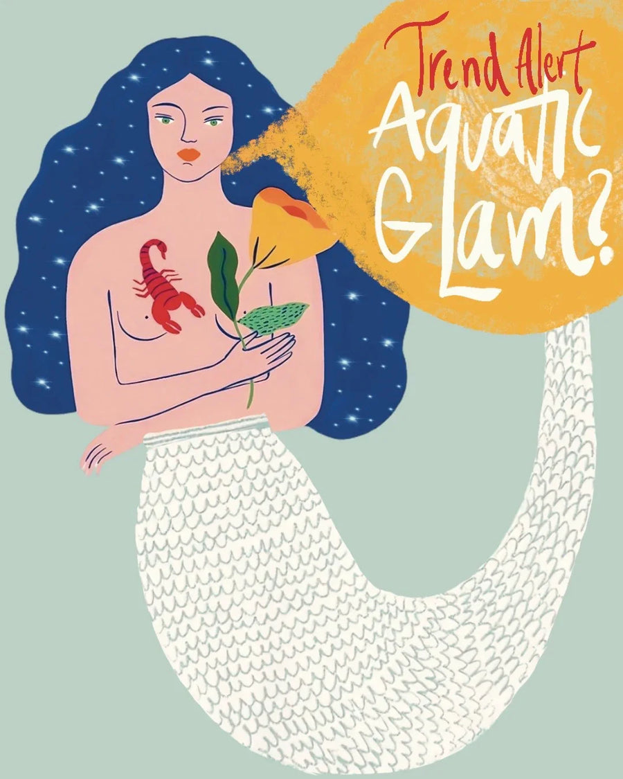 Trend Alert: aquatic glam?