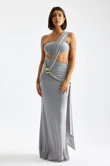 Emery Dress - Light Grey