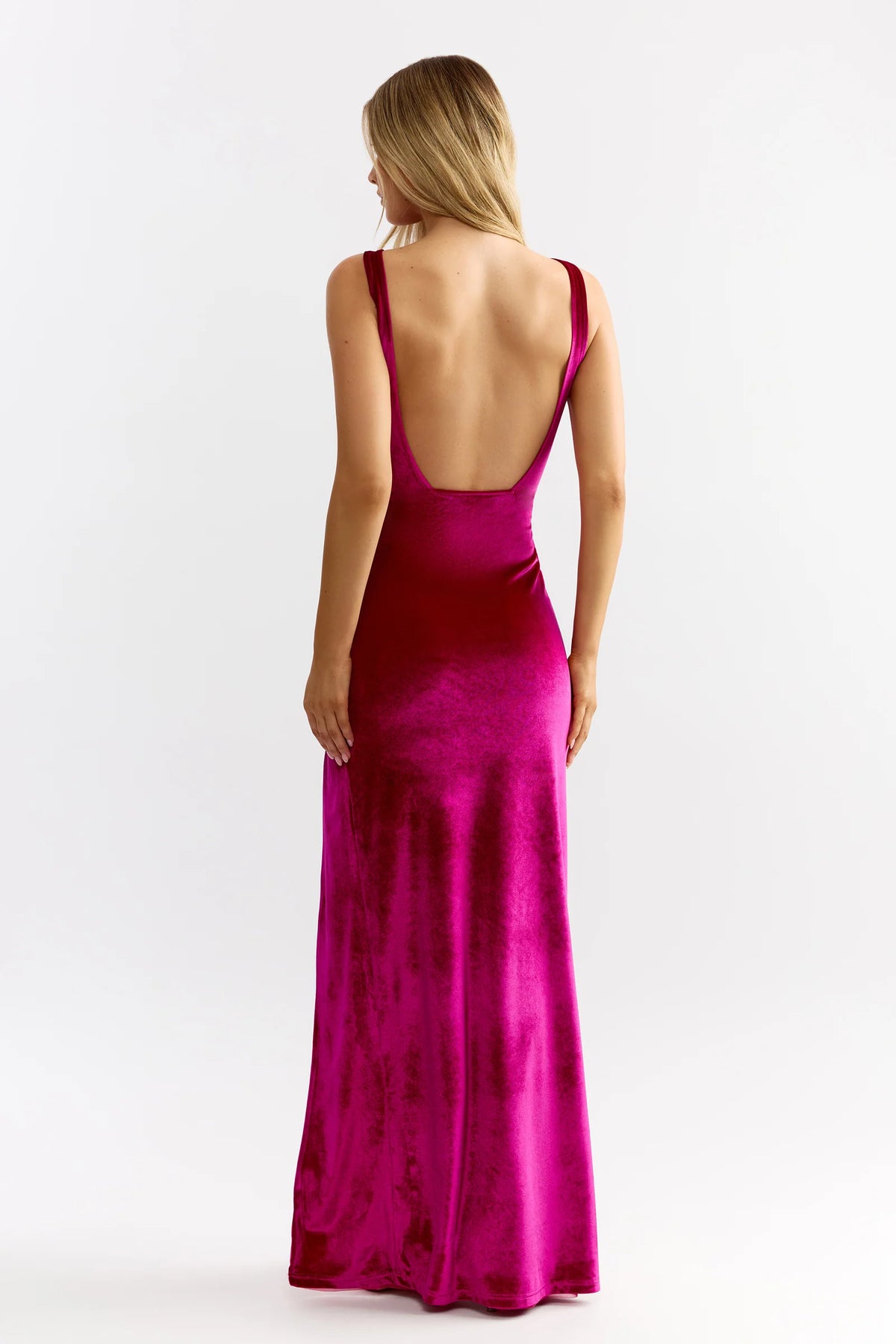 Whitney Dress - Berry