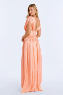 Isabella Dress- Peach