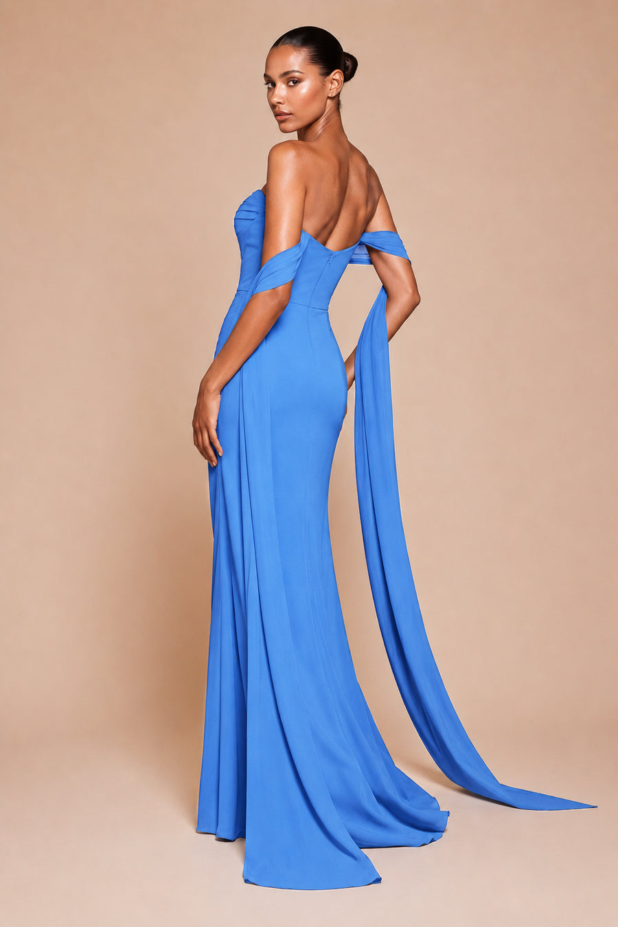 Florence Dress - Soft Blue