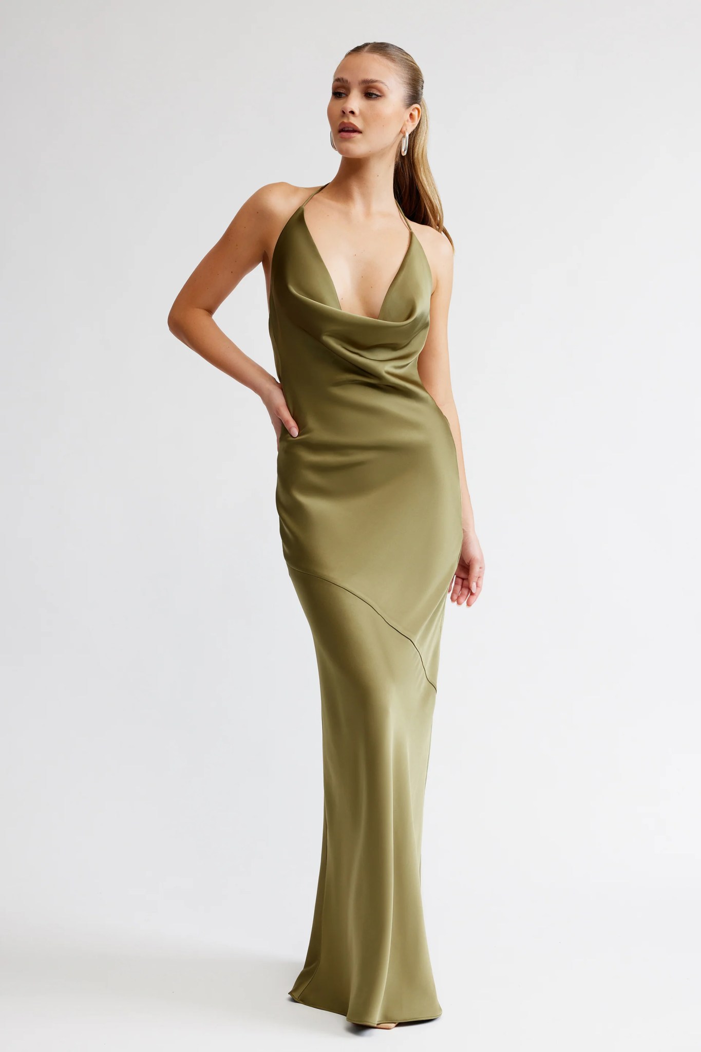 Freya Dress - Olive