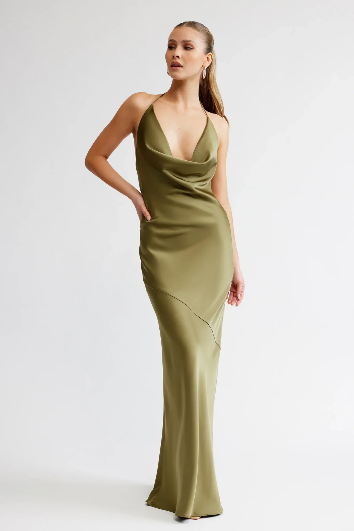 Freya Dress - Olive