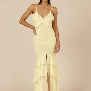 Namary Dress - Lemon