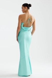 Nola Dress - Aqua