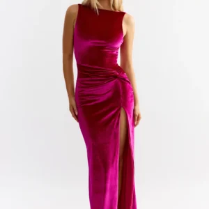 Whitney Dress - Berry