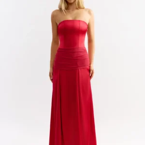 Celine Dress - Raspberry